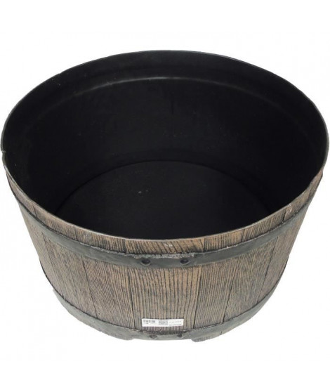 Nature Support de baril d'eau de pluie 30,5x58 cm Marron
