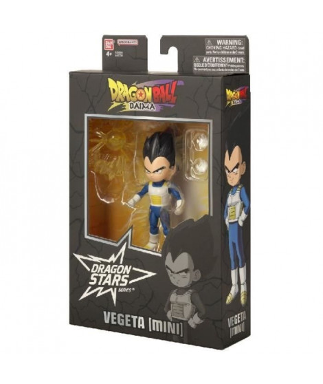 Figurine articulée Dragon Star 17 cm - Mini Vegeta - BANDAI - Dragon Ball Daima Kid Vegeta - 4 ans et +