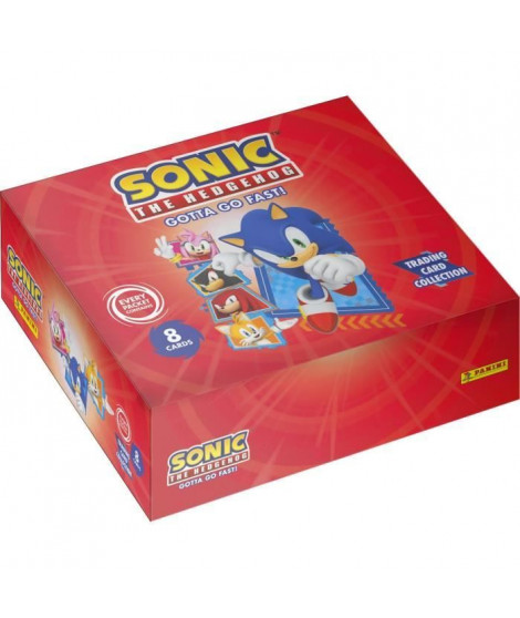 Boîte - PANINI - Sonic le hérisson Classic - 18 pochettes - 144 cartes