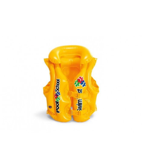 INTEX Gilet d'apprentissage de natation / sauvetage enfant Pool School - 58660NP