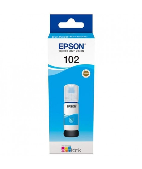 Bouteille d'encre - EPSON - Cyan - EcoTank 102