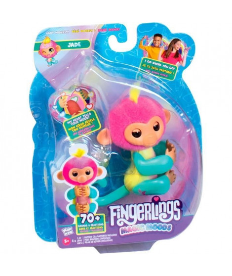 Fingerlings - LANSAY - Magic Moods Jade - Jeu de récré - Des 5 ans