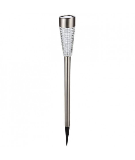 GALIX Lanterne solaire inox H79