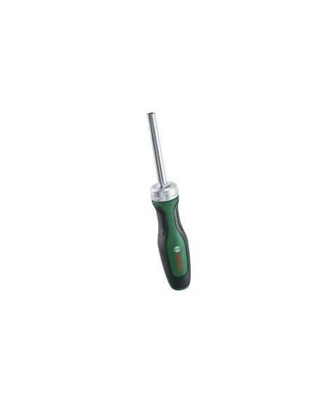Bosch Tournevis a cliquet a embout (mécanisme a 36 dents  porte-embout magnétique  poignée Softgrip)
