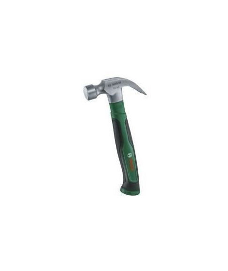Bosch Marteau arrache-clou 340 g (acier carbone dur  arrache-clou en V  manche Softgrip  faibles vibrations)