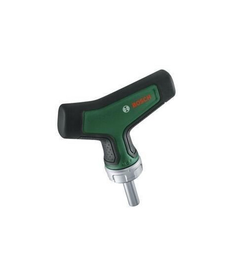Bosch Tournevis a cliquet a embout et poignée en T (36 dents  porte-embout magn 1/4  poignée Softgrip)