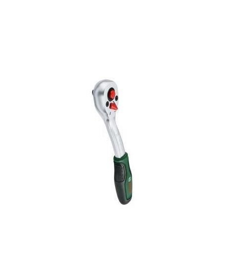 Bosch Clé a cliquet 1/4 (couple élevé jusq. 93 Nm  méca. a 72 dents  bouton de verr inverseur intuitif  manche courbé)