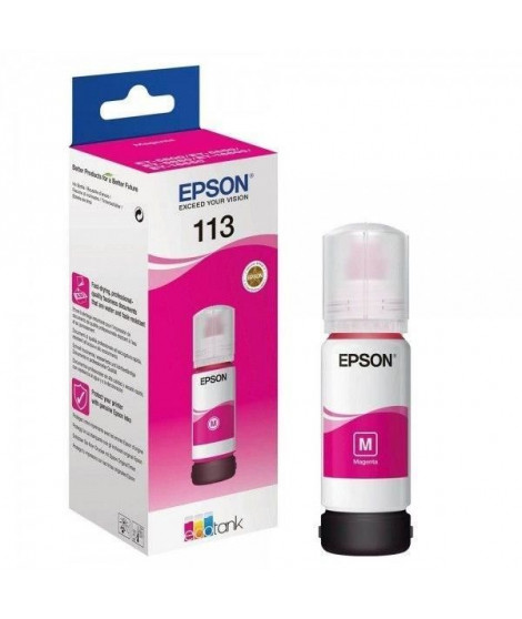 Bouteille d'encre - EPSON - Magenta - EcoTank 113