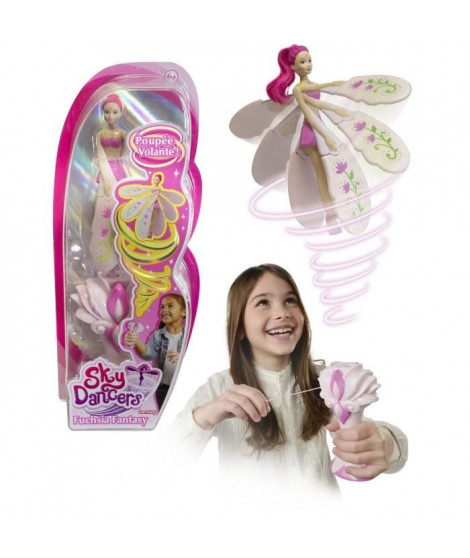Sky dancers - LANSAY - Fuchsia Fantasy - Poupée volante - Des 6 ans