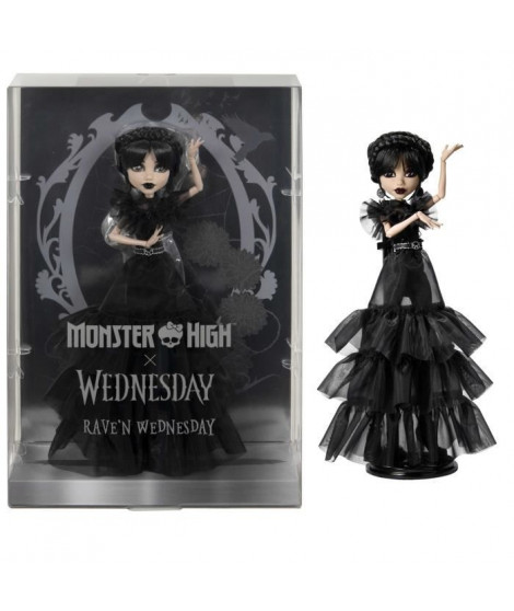 Monster High-Mercredi Addams en Tenue de Bal-Poup?e - Monster High - HXJ03
