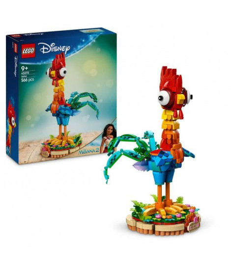 LEGO | Disney Vaiana 2 43272 Heihei - Jouet pour fille des 9 ans avec poulet a construire