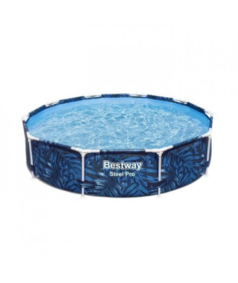 Piscine hors sol tubulaire BESTWAY - Steel Pro - 305 x 66 cm - Ronde