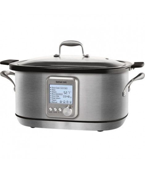 Mijoteuse - SENCOR - SPR 7200SS - 1250 W - 7 L - Argent