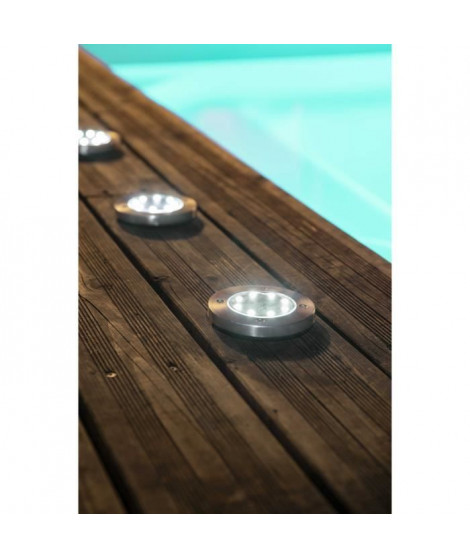 Spot encastrable - GALIX - G4525 - Inox 8 LED SMD