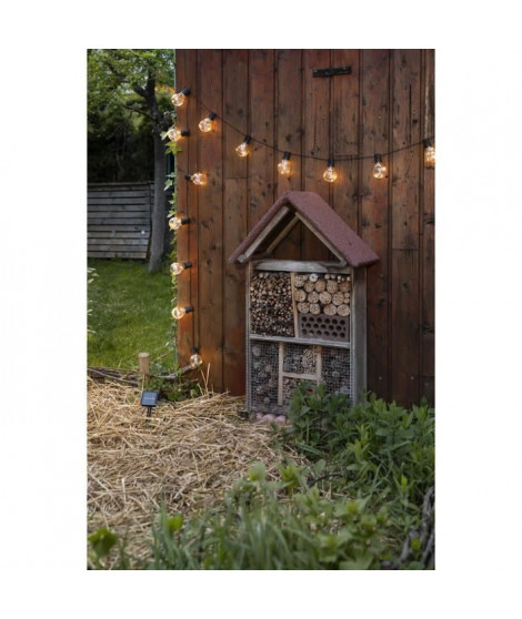 Guirlande - GALIX - G4545 - 15 Ampoules - Blanc chaud - 4,80 m