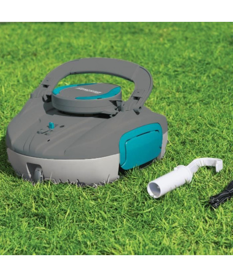 Robot aspirateur - Bestway - Cristal - Rechargeable et autonome - 10m²
