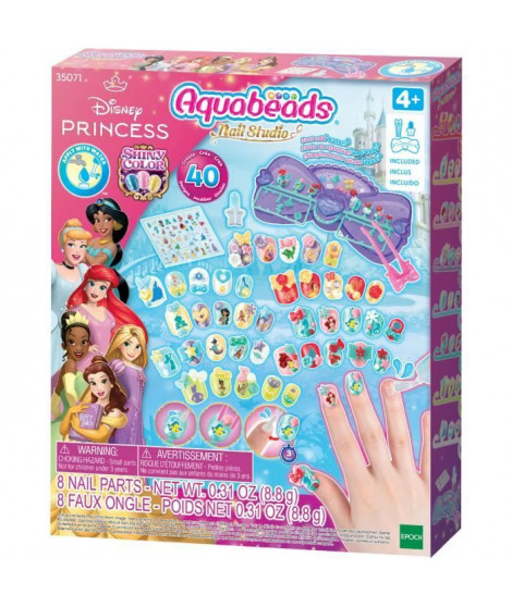 Le coffret de manucure des Princesses Disney - AQUABEADS - 35071