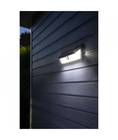 Spot solaire mural - GALIX - G4565 - Tres éclairant avec detecteur de presence - 300 Lumens
