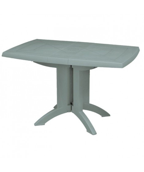 Salon de jardin: Table résine 118 cm VEGA + 4 chaises MIAMI
