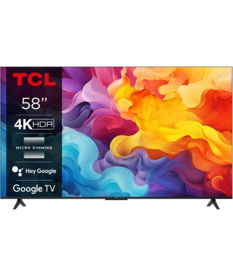 TV LED TCL 58V6B - 4K UHD HDR10 - Smart TV - 3xHDMI 2.1 - WiFi