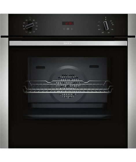 Four ecoclean - NEFF  N30 - B1ACD5AN3F - Noir - 7 modes de cuisson - 59,5 x 59,4 x 54,8 cm