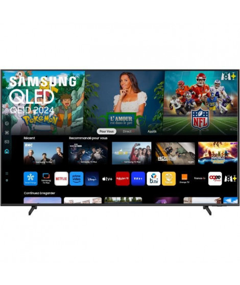 Samsung 75QE1D - TV QLED 75 (189 cm) - 4K UHD 3840x2160 - Quantum HDR - Smart TV - Gaming HUB - 3xHDMI - WiFi