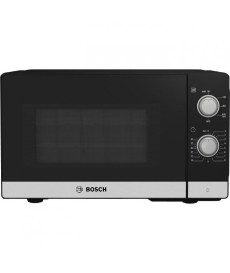 Micro-ondes simple pose-libre - BOSCH SER2 - FFL020MS2F - Noir - 1 mode de cuisson - 26 x 44,2 x 34,5 cm
