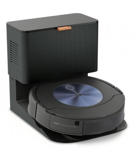 Robot Aspirateur Laveur de sols iRobot Roomba Combo J7+ - Lingette rétractable - Cartographie - Vidage Automatique