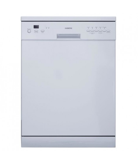 Lave-vaisselle pose libre OCEANIC OCEALV1247EWP - 12 couverts - blanc
