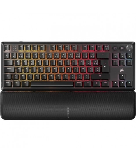 Clavier Gaming - CORSAIR - K70 Core TKL Wireless - RGB, Switchs MLX Red v2