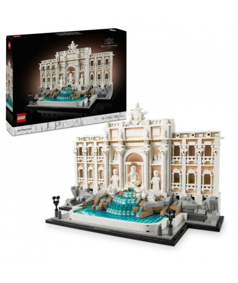 LEGO Architecture 21062 La fontaine de Trevi - Set de construction pour adulte sur Rome