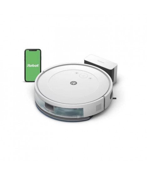 iRobot Roomba Combo Essential - Robot Aspirateur et Laveur Connecté - Efficace et Puissant - 3 Niveaux d'aspiration - Program…