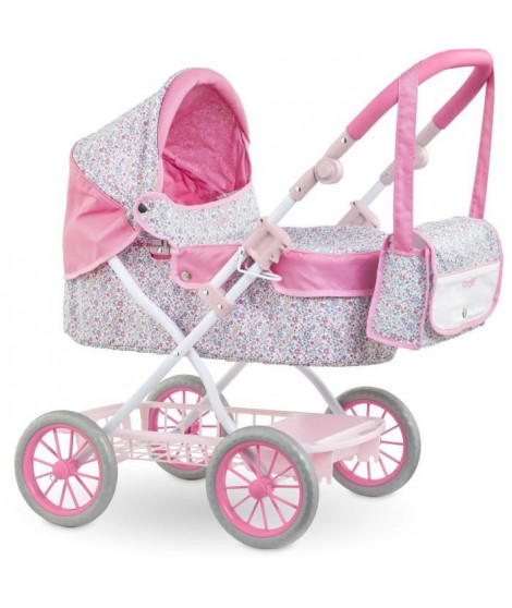 Accessoires poupons - COROLLE - Landau Floral - pour poupons 36 a 52 cm - des 3 ans