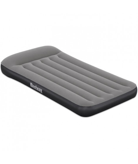 Matelas gonflable - BESTWAY - 671BQ - Tritech Twin - 1 personne, pompe USB intégrée, 1,88 m x 99 cm x 30 cm