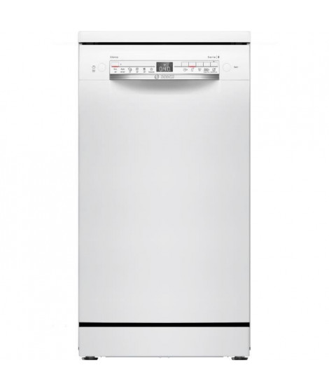 Lave-vaisselle pose-libre BOSCH SPS4EMW24E SER4 - 10 couverts - Induction - L45cm - 44 dB - Classe C - tiroir a couverts - 6 …