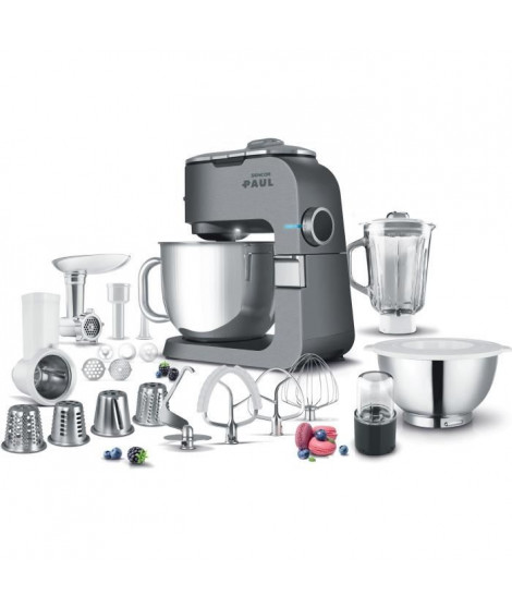 Robot pâtissier multifonction - SENCOR - STM 7910 - 1500 W - Métal