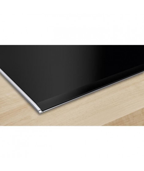 Domino induction - BOSCH SER6 - 2 foyers - 3700 W - 30,6 x 52,7 cm - PIB375FB1H - Noir