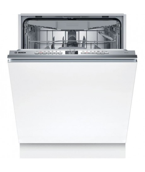 Lave-vaisselle tout intégrable - BOSCH - SMV4HVX00E SER4 - 14 couverts - Moteur induction - 60 cm - 46 dB