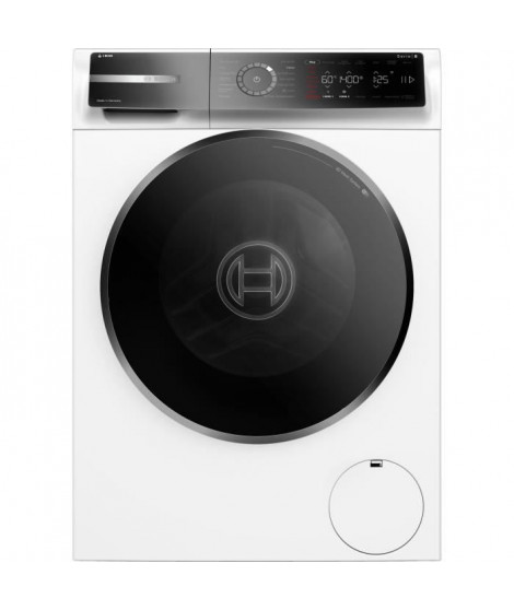 Lave-linge hublot BOSCH WGB244A2FR SER8 - 9 kg - i-DOS - Induction - L60cm - 1400 trs/min - Classe A - Blanc