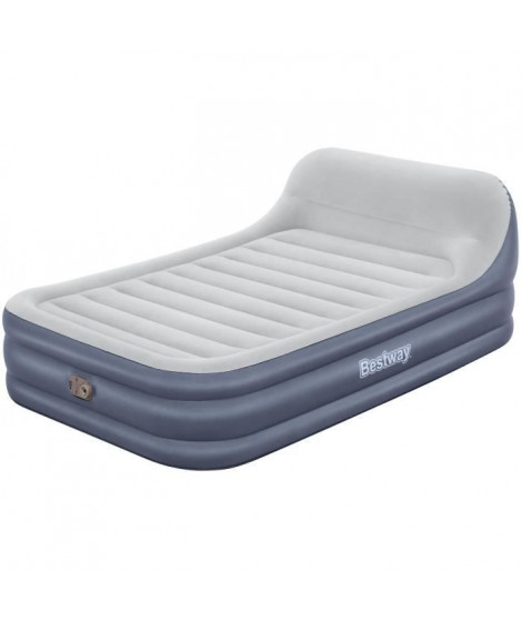 Lit gonflable - BESTWAY - 67923 - Tritech SleekFlow - 2 places, 226 x 152 x 84 cm, tete de lit, pompe intégrée