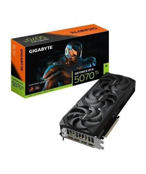 ASUS - Carte graphique interne - Gigabyte GeForce RTX 5070 Ti WINDFORCE OC SFF 16G