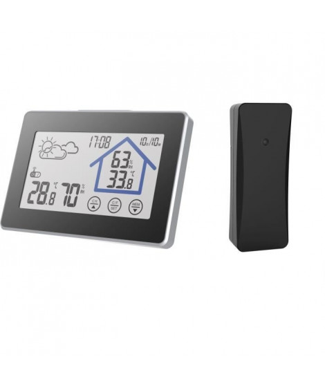 Station météo - GAO - Écran tactile, prévisions météo, alarme