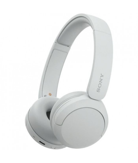 Casque sans fil Bluetooth - SONY - WH-CH520W - Blanc