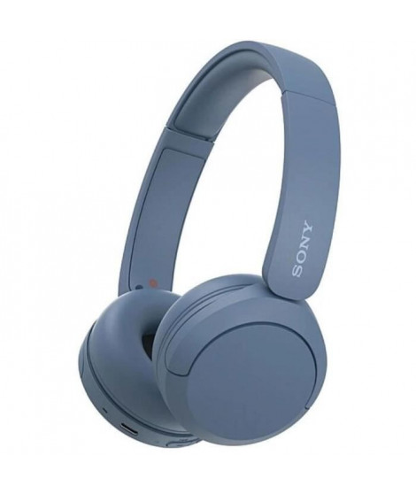 Casque sans fil Bluetooth - SONY - WH-CH520L - Bleu