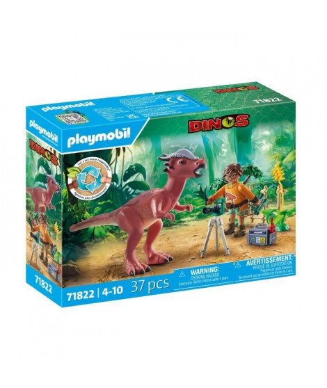 PLAYMOBIL 71822 Stygimoloch, chercheur et accessoires
