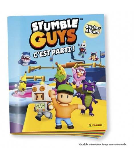 Album stickers - PANINI - Stumble Guys - Collection officielle - 204 stickers dont 110 spéciaux