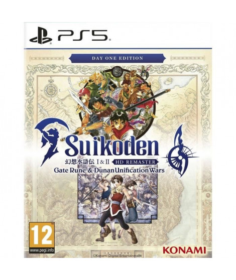 Suikoden 1 & 2 HD Remaster Day One Edition - Jeu PS5