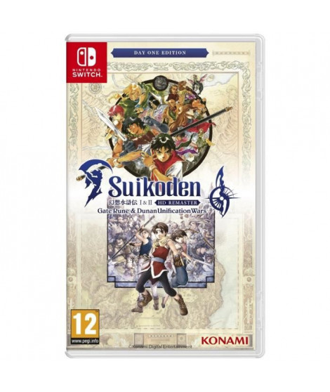 Suikoden 1 & 2 HD Remaster Day One Edition - Jeu Nintendo Switch