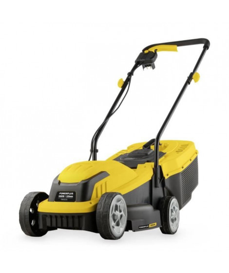 Tondeuse a gazon électrique - POWERPLUS - POWEG62203 - 1000 W - 320 mm Ø - Avec ramassage et éjection arriere