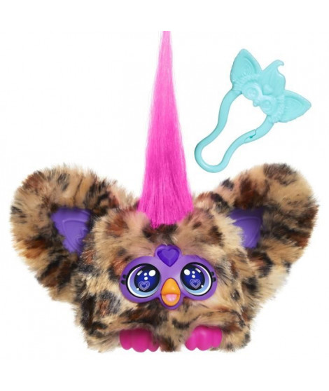 Furby Furblets Chee-Chee, Mini peluche électronique pour filles et garçons, plus de 45 sons, a partir de 6 ans, Hasbro
